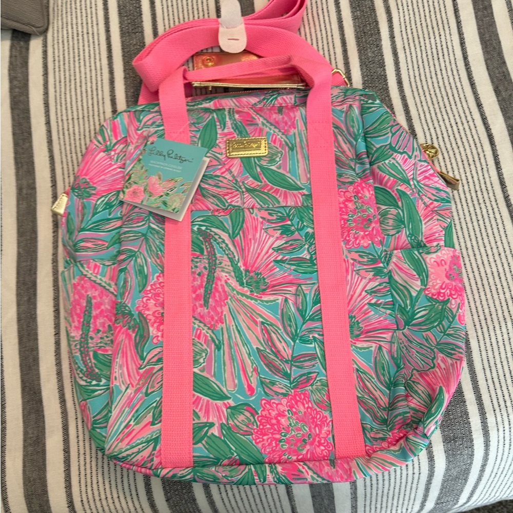 Lilly Pulitzer backpack cooler
